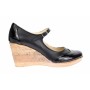 Pantofi dama casual din piele naturala  neagra - P104B